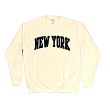 Load image into Gallery viewer, Adult SweatShirt With &quot;NEW YORK&quot; Embroidered