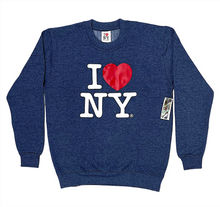 Load image into Gallery viewer, Adult Crew Neck I ❤️ NY Sweat-Shirt