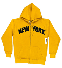 Load image into Gallery viewer, Adult Zipper Hoodies Embroidered with &quot;NEW YORK&quot;