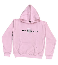 Load image into Gallery viewer, Kids Embroidered Hoodies with &quot;NYC&quot;