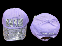 Load image into Gallery viewer, New York Hats with Shining Stone