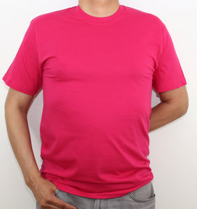 Men's Crew Neck/Round Neck PlainT-Shirt