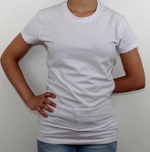 Load image into Gallery viewer, Ladies Crew Neck Plain T-Shirt