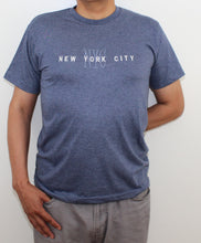Load image into Gallery viewer, Adult Crew Neck T-Shirt Embroidered with &#39;&#39;NYC&#39;&#39;