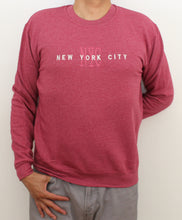 Load image into Gallery viewer, Adult Sweat-Shirt Embroidered with &quot;NYC&quot;