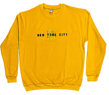 Load image into Gallery viewer, Adult Sweat-Shirt Embroidered with &quot;NYC&quot;