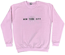 Load image into Gallery viewer, Adult Sweat-Shirt Embroidered with &quot;NYC&quot;