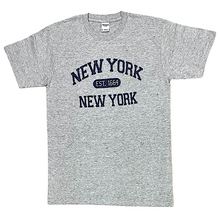 Load image into Gallery viewer, Adult T.Shirt With &quot;NEW YORK EST.1664 NEW YORK&quot; Screen Print