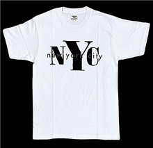 Load image into Gallery viewer, Adult Crew Neck T.Shirt With &quot;NYC&quot; Screen Print