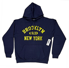 Load image into Gallery viewer, Adult Hoodies With &quot;BROOKLYN EST. 1631 NEW YORK&quot; Screen Print