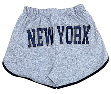 Load image into Gallery viewer, Ladies Shorts With &quot;NEW YORK&quot; Screen Print