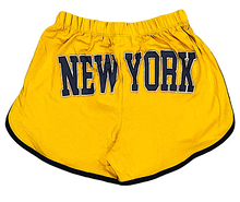 Load image into Gallery viewer, Ladies Shorts With &quot;NEW YORK&quot; Screen Print