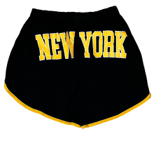 Load image into Gallery viewer, Ladies Shorts With &quot;NEW YORK&quot; Screen Print