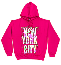 Load image into Gallery viewer, Adult Splash Hoodie with &quot;NEW YORK CITY&quot; Screen Print