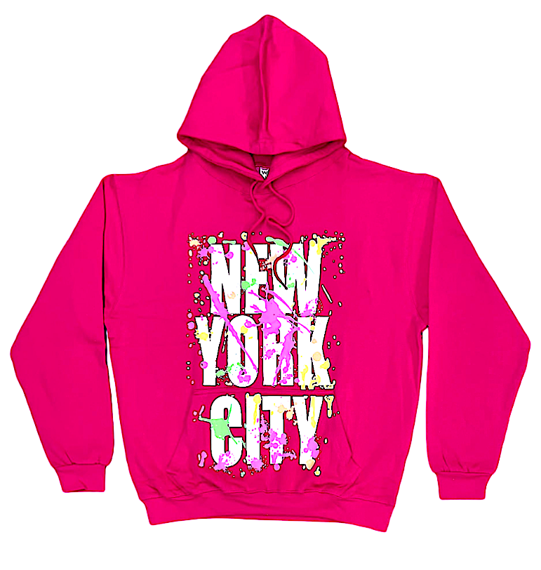 Adult Splash Hoodie with 