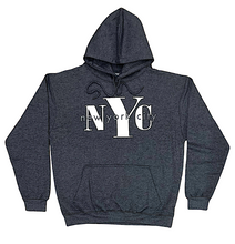 Load image into Gallery viewer, Adult Pullover Hoodies With &quot;NYC&quot; Screen Print