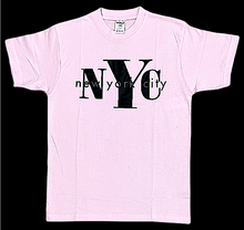 Load image into Gallery viewer, Adult Crew Neck T.Shirt With &quot;NYC&quot; Screen Print