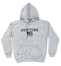 Load image into Gallery viewer, Kids Hoodies Embroidered with &quot;NEW YORK USA FLAG&quot;