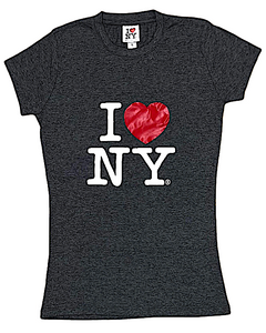 Ladies Crew Neck I ❤️ NY T.Shirt